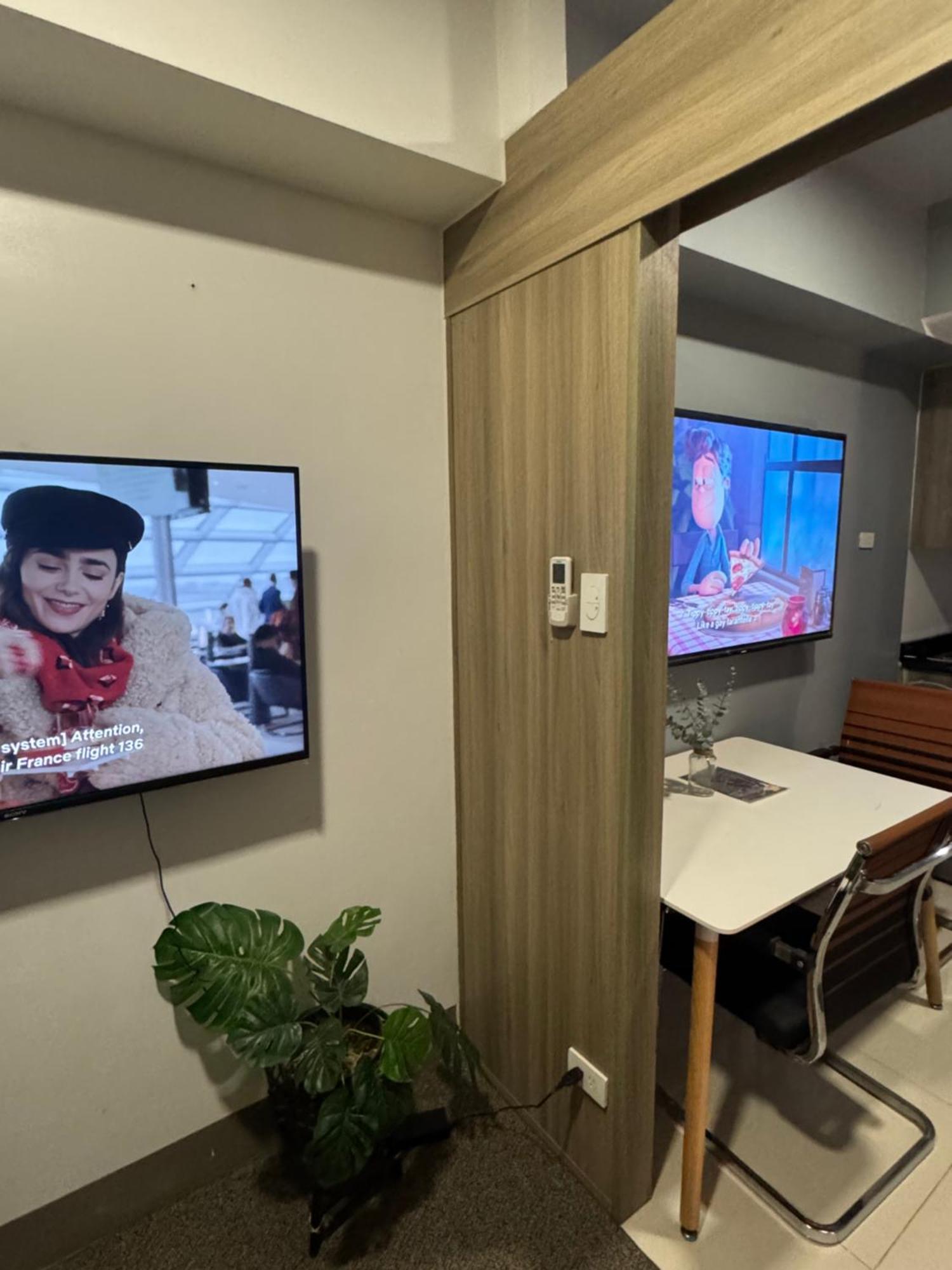 Fame Residences Mandaluyong 1 Bedroom With Two Big Tv With Balcony Apartment
